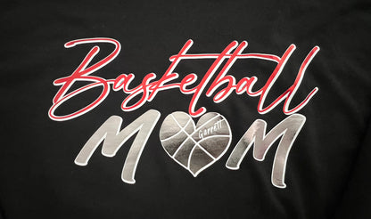 Basketball Mom T-Shirt (Long Sleeve)