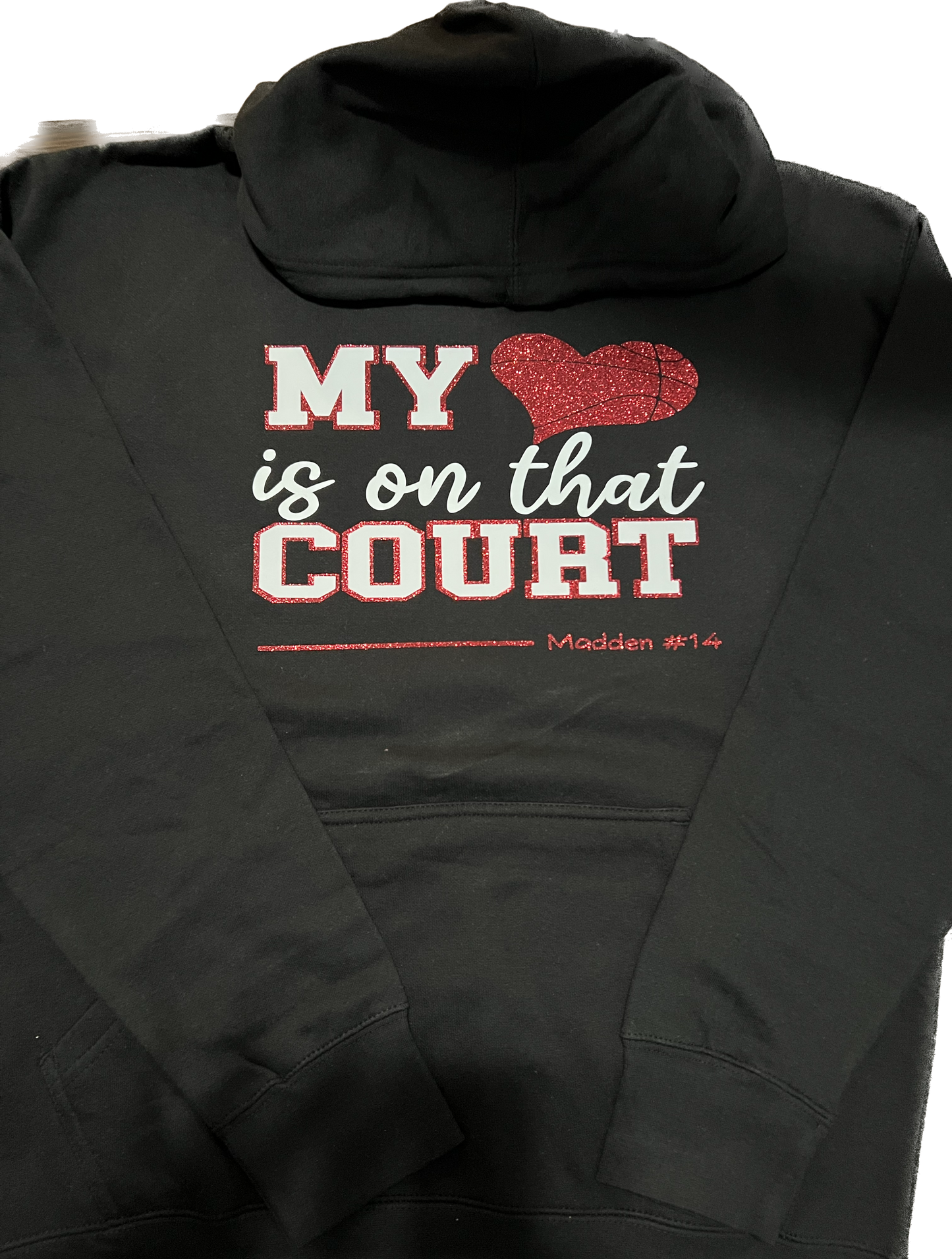 My Heart is on that (    ) Hoodie