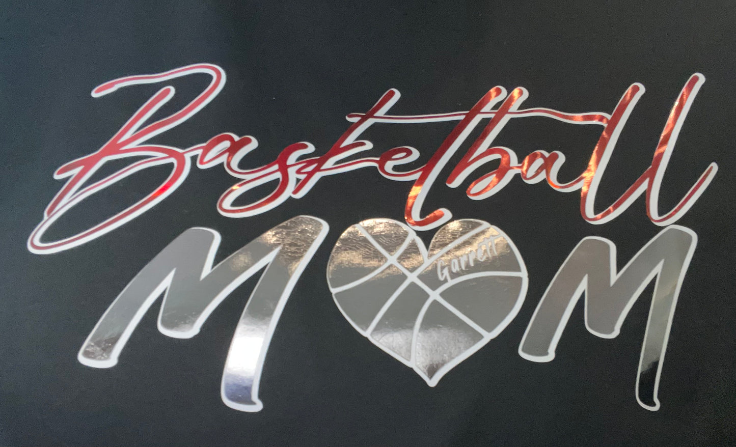 Basketball Mom T-Shirt (Long Sleeve)